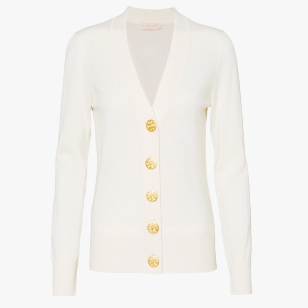 Tory Burch 100% Merino Wool Women’s Sweater/Cardigan - Size: XS - Picture 5 of 17